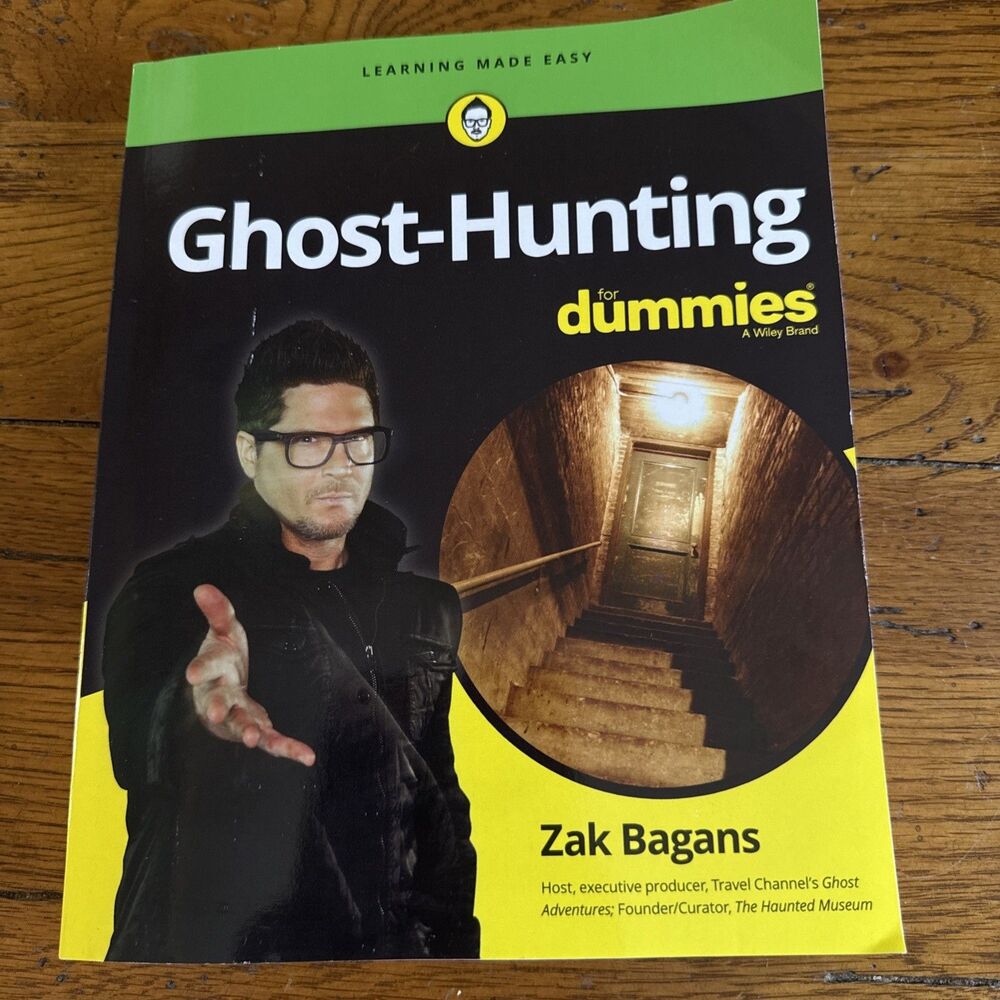 Ghost-Hunting for Dummies Paperback Book , Zac Bagans